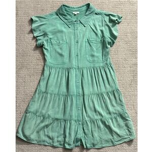 JODIFL Green Midi Dress